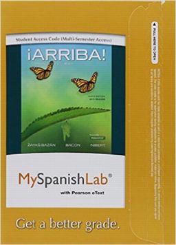 MyLab Spanish with Pearson EText -- Access Card -- For ¡Arriba!