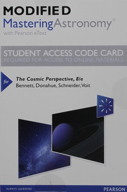 Modified MasteringAstronomy with Pearson EText -- Standalone Access Card -- for the Cosmic Perspective