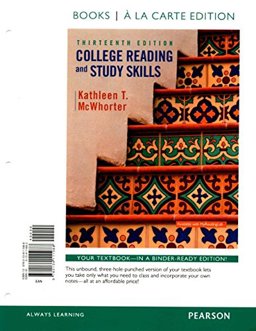 College Reading and Study Skills, Books a la Carte Plus MyReadingLab with Pearson EText -- Access Card Package
