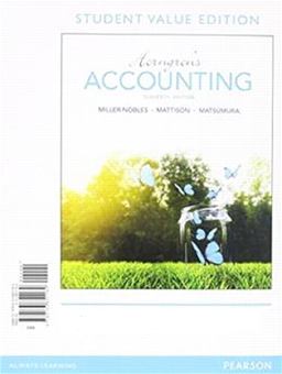 Horngren's Accounting, Student Value Edition Plus MyAccountingLab with Pearson EText -- Access Card Package