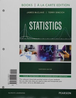 Statistics + Mystatlab With Pearson Etext: Books a La Carte Edition  9780134080611 Front Cover
