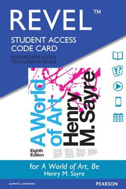Revel Access Code for World of Art 8th 9780134082349 Front Cover