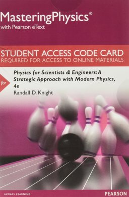 MasteringPhysics with Pearson EText -- Standalone Access Card -- for Physics for Scientists and Engineers
