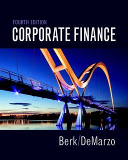 Corporate Finance 4th 9780134083278 Front Cover
