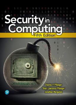 Security in Computing 5th 9780134085043 Front Cover
