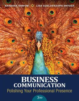 Business Communication Polishing Your Professional Presence Plus MyBCommLab with Pearson EText -- Access Card Package 3rd 9780134088907 Front Cover