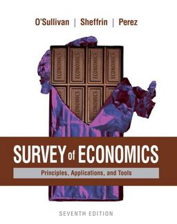 Survey of Economics: Principles, Applications, and Tools  9780134089034 Front Cover