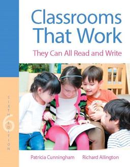 Classrooms That Work: They Can All Read and Write  9780134089591 Front Cover