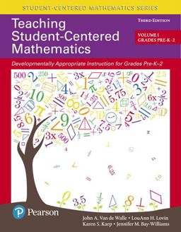 Teaching Student-Centered Mathematics Developmentally Appropriate Instruction for Grades Pre-K-2 (Volume 1), with Enhanced Pearson EText --Access Card Package 3rd 9780134090689 Front Cover