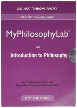 NEW Mylab Philosophy for Introduction to Philosophy Without Pearson EText -- Valuepack Access Card