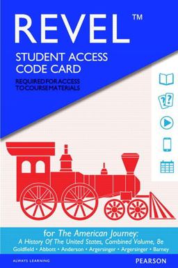 The Revel Access Code for American Journey