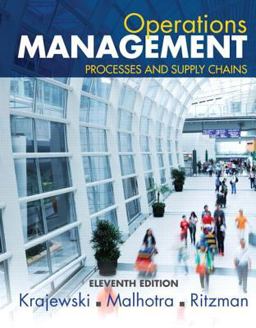 Operations Management Processes and Supply Chains Plus MyOMLab with Pearson EText -- Access Card Package 11th 9780134110202 Front Cover