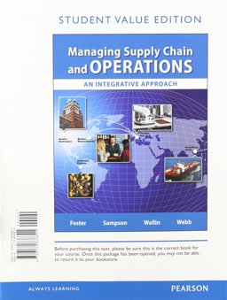 Managing Supply Chain and Operations, Student Value Edition Plus MyOMLab with Pearson EText -- Access Card Package1