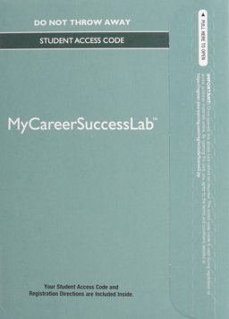 MyCareerSuccessLab Without Pearson EText -- Standalone Access Card