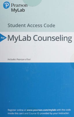 Counseling Strategies and Interventions for Professional Helpers -- Mylab Counseling with Pearson EText Access Code