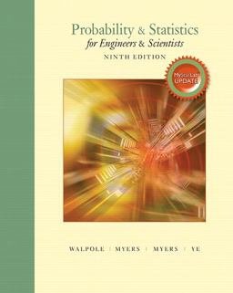 Probability and Statistics for Engineers and Scientists 9th 9780134115856 Front Cover