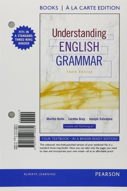 Understanding English Grammar, Books a la Carte Edition 10th 9780134118680 Front Cover