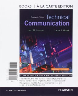 Technical Communication, Books a la Carte Edition