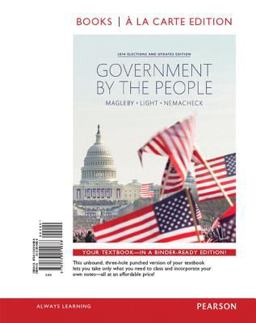 Government by the People, 2014 Election Update, Books a la Carte Edition Plus REVEL -- Access Card Package