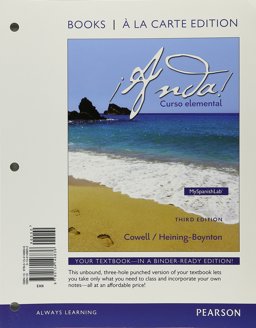 ï¿½Anda! Curso Elemental, Books a la Carte Edition 3rd 9780134146836 Front Cover