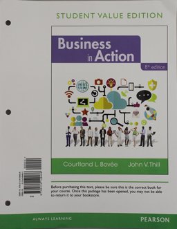 Business in Action, Student Value Edition