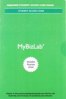 MyBizLab with Pearson EText -- Access Card -- for Business in Action
