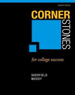 Cornerstones for College Success Plus NEW MyStudentSuccess Lab with Pearson EText -- Access Card Package 7th 9780134156330 Front Cover