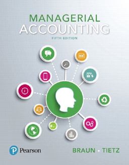 MyLab Accounting with Pearson EText -- Access Card -- for Managerial Accounting 5th 9780134161648 Front Cover