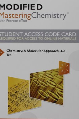 Modified MasteringChemistry with Pearson EText -- Standalone Access Card -- for Chemistry