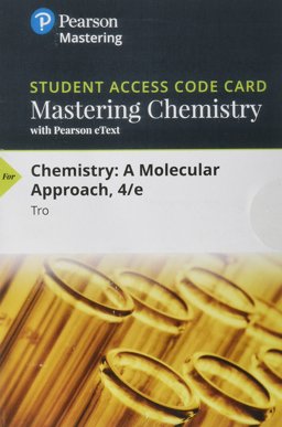 MasteringChemistry with Pearson EText -- Standalone Access Card -- for Chemistry