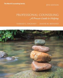 Professional Counseling A Process Guide to Helping 8th 9780134165776 Front Cover