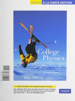 College Physics, Books a la Carte Plus MasteringPhysics 7th 9780134167800 Front Cover