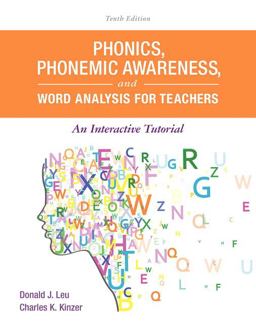 Phonics, Phonemic Awareness, and Word Analysis for Teachers: An Interactive Tutorial  9780134169781 Front Cover