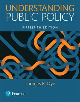 Understanding Public Policy 15th 9780134169972 Front Cover