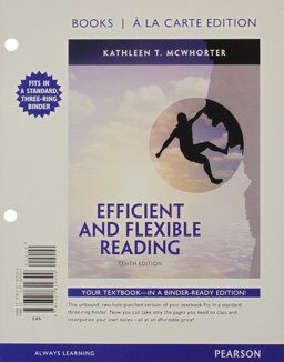 Efficient and Flexible Reading, Books a la Carte Plus MyReadingLab with EText -- Access Card Package
