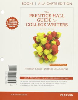 The Prentice Hall Guide for College Writers
