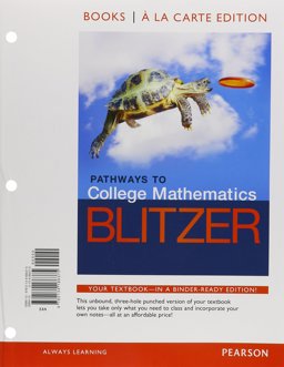 Pathways to College Mathematics, Books a la Carte Edition