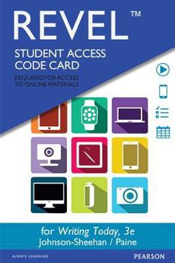 REVEL for Writing Today -- Access Card