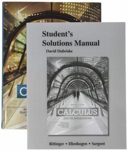 Calculus and Its Applications; Student Solutions Manual; MyMathLab Inside Star Sticker