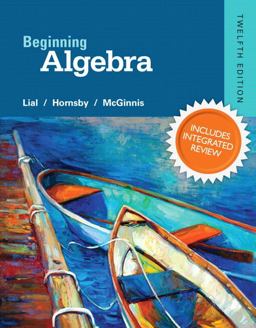 Beginning Algebra Plus NEW Integrated Review Mylab Math and Worksheets--Access Card Package