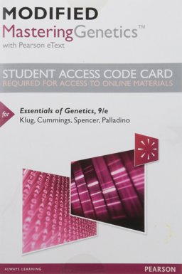 Modified Masteringgenetics with Pearson Etext -- Standalone Access Card -- for Essentials of Genetics
