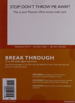 Pearson EText -- Valuepack Access Card