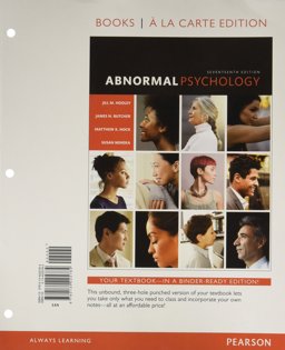 Abnormal Psychology, Books Ala Carte Edition