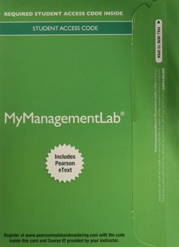 MyLab Management with Pearson EText -- Access Card -- for Fundamentals of Management