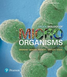 Brock Biology of Microorganisms 15th 9780134261928 Front Cover