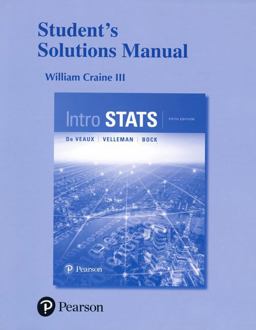 Student Solutions Manual for Intro Stats