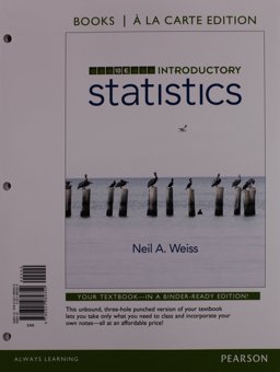 Introductory Statistics, Books a la Carte Plus NEW Mylab Statistics with Pearson EText -- Access Card Package 10th 9780134270364 Front Cover