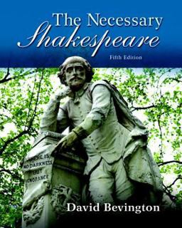 The Necessary Shakespeare Plus MyLiteratureLab Without Pearson EText -- Access Card Package