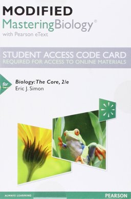 Modified MasteringBiology with Pearson EText -- Standalone Access Card -- for Biology