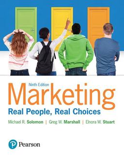 Marketing Real People, Real Choices 9th 9780134292663 Front Cover